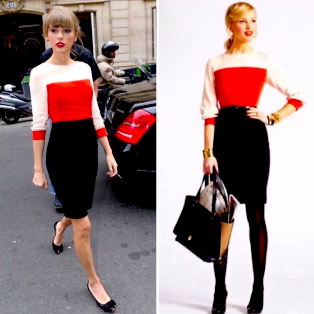 Kate Spade Color Block Dress - Size 8